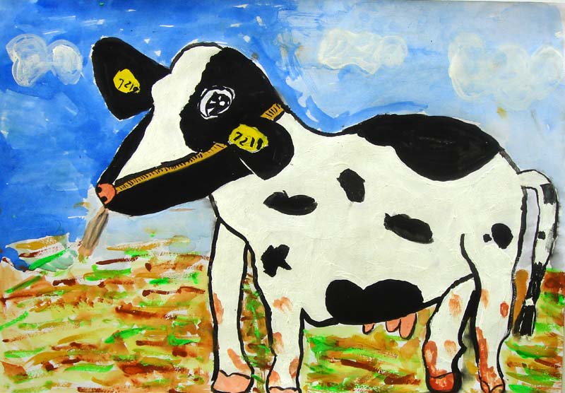 牛の絵コンクール応募作品